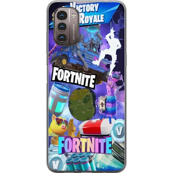 Nokia G21 Gjennomsiktig deksel Fortnite