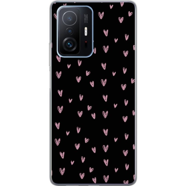 Xiaomi 11T Pro Genomskinligt Skal Små Hjärtan