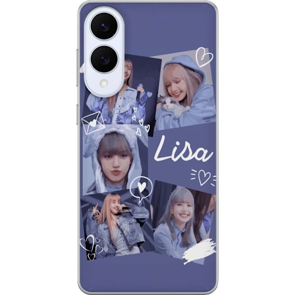 Samsung Galaxy S25 Edge Läpinäkyvä kuori Lisa Blackpink –