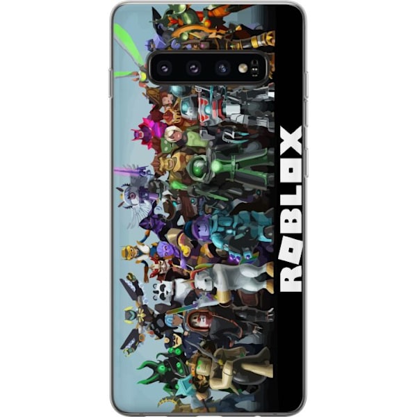 Samsung Galaxy S10 Läpinäkyvä kuori Roblox