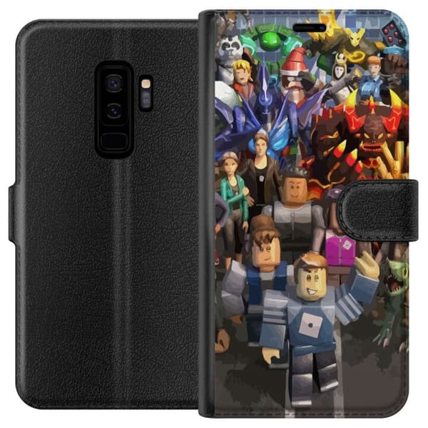 Kompatibel Tegnebogsetui til Samsung Galaxy S9+ Roblox