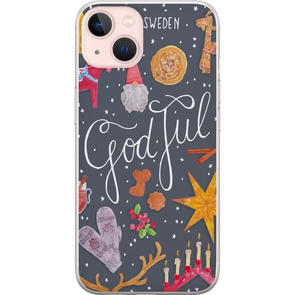 Yhteensopiva Puhelinkuori Apple iPhone 13 Hyvää joulua