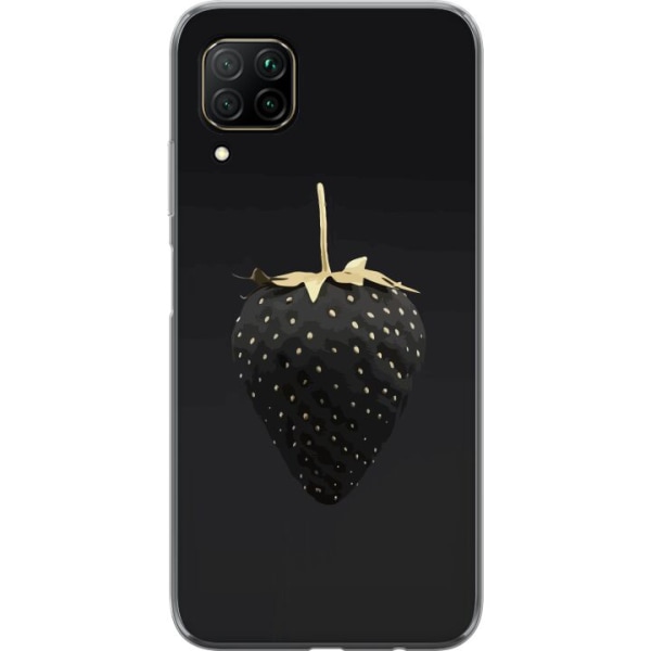 Huawei P40 lite Gennemsigtig cover Luksus Jordbær
