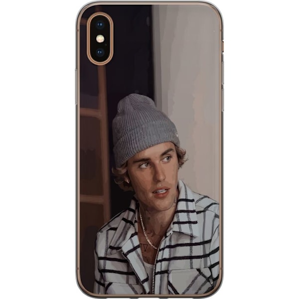 Apple iPhone X Gennemsigtig cover Justin Bieber