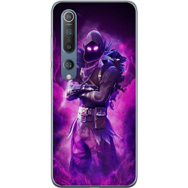 Xiaomi Mi 10 5G Läpinäkyvä kuori Fortnite Korppi