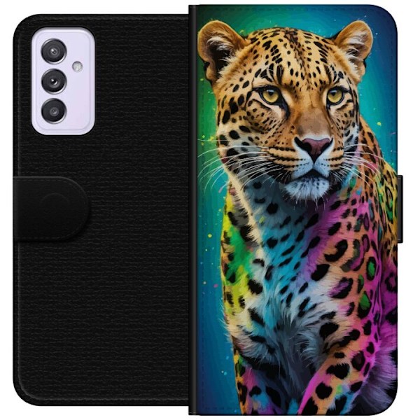 Samsung Galaxy A82 5G Lommeboketui Leopard