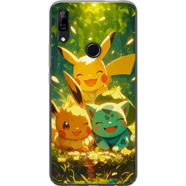 Huawei P Smart Z Läpinäkyvä kuori Pixelmonster pelityyli -