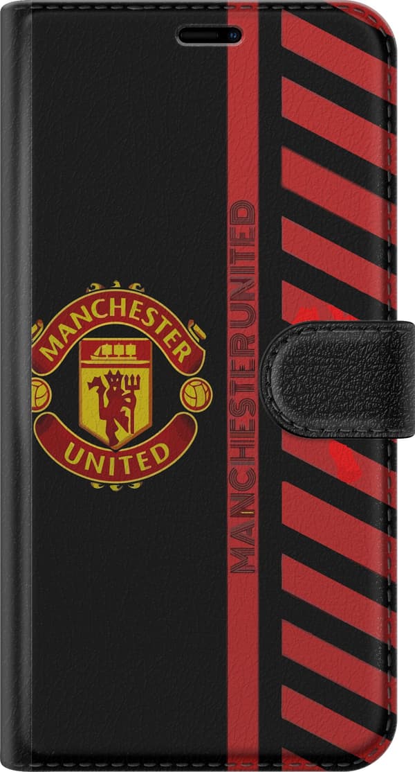Kompatibelt Plånboksfodral till Apple iPhone 12 Manchester United