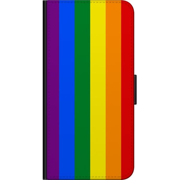 Kompatibelt Plånboksfodral till Samsung Galaxy A03s Pride Flagga