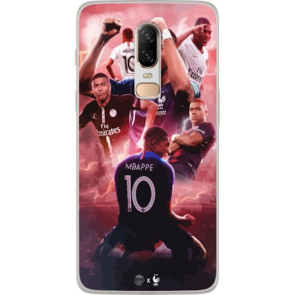 OnePlus 6 Genomskinligt Skal Kylian Mbappé