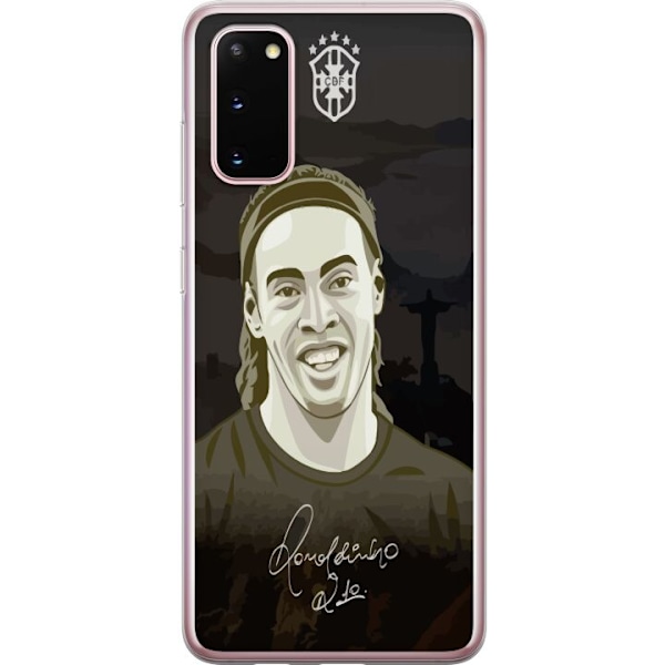 Samsung Galaxy S20 Gennemsigtig cover Ronaldinho