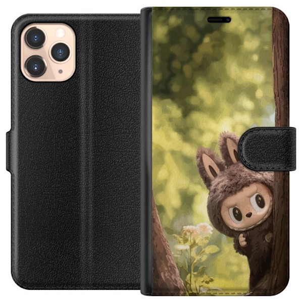 Apple iPhone 11 Pro Lommeboketui Labubu Graffiti Vibes – Gat