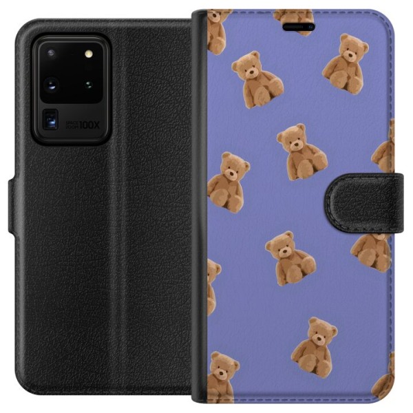 Samsung Galaxy S20 Ultra Plånboksfodral Flygande björnar