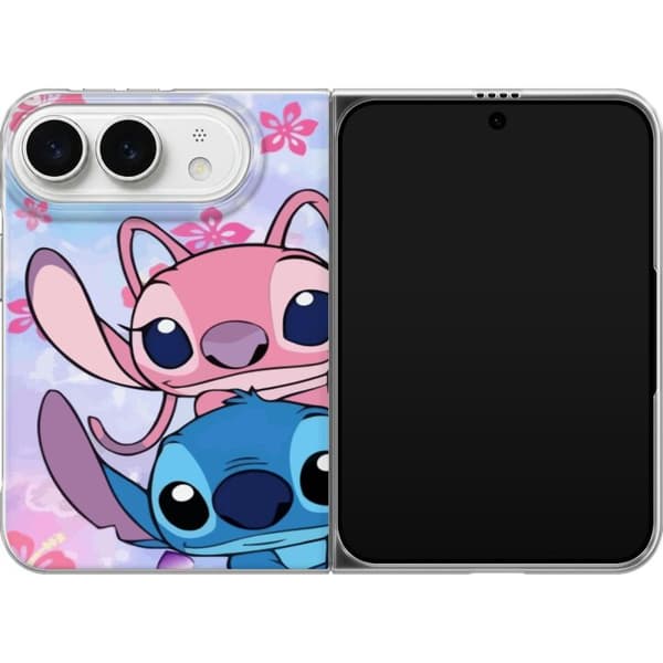 Kompatibelt Mobildeksel til Apple iPhone Duo Stitch & Angel
