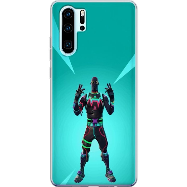 Huawei P30 Pro Gjennomsiktig deksel svart ridder fortnite