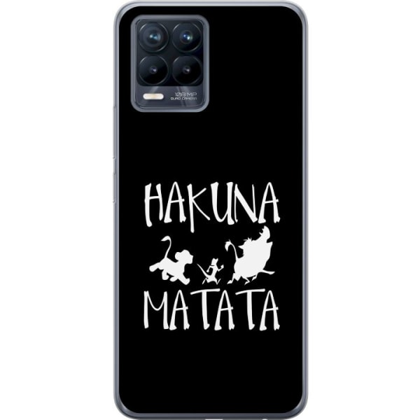 Realme 8 Gjennomsiktig deksel Hakuna Matata