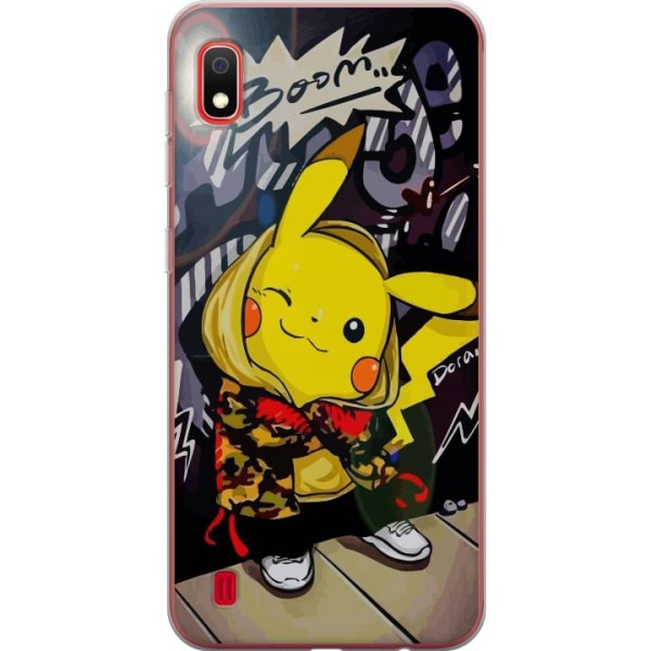 Samsung Galaxy A10 Läpinäkyvä kuori Pikachu