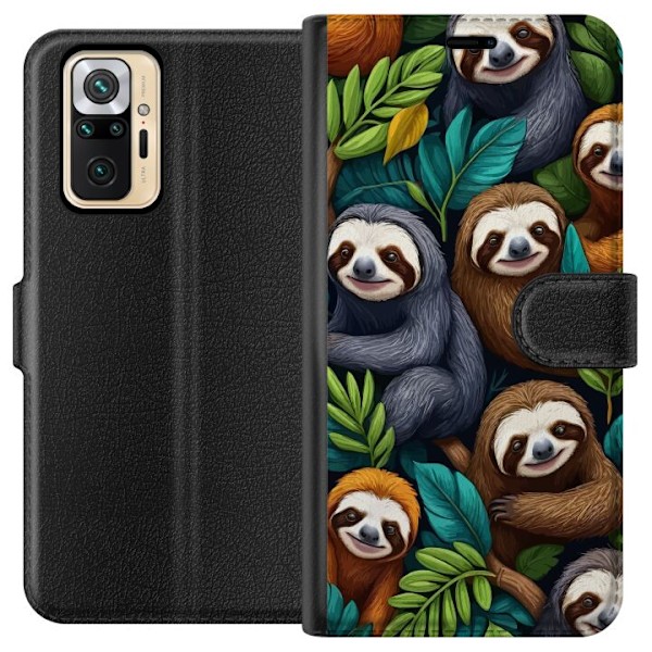 Xiaomi Redmi Note 10 Pro Plånboksfodral Sengångarstil – av