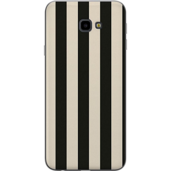 Samsung Galaxy J4+ Genomskinligt Skal Line Flow