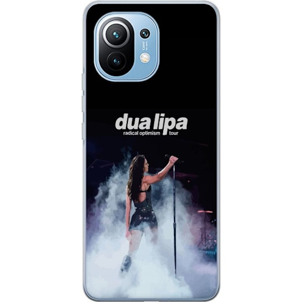 Xiaomi Mi 11 Läpinäkyvä kuori Dua Lipa – Signature Looks & Vibes