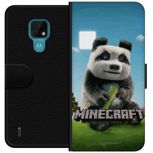 Motorola Moto E7 Tegnebogsetui A Minecraft Movie