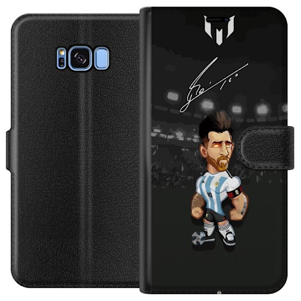 Samsung Galaxy S8 Tegnebogsetui Messi