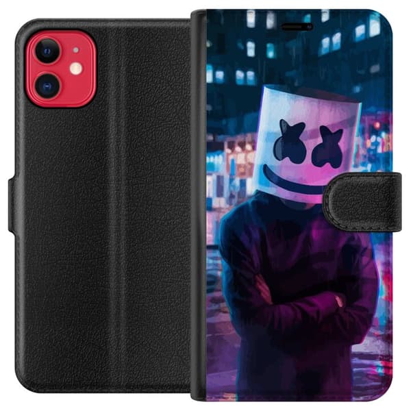 Kompatibel Tegnebogsetui til Apple iPhone 11 Marshmallow Roblox Legende