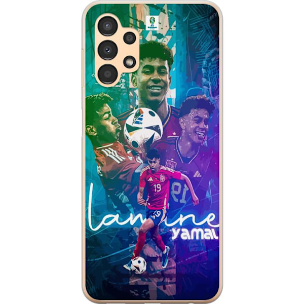 Samsung Galaxy A13 Läpinäkyvä kuori Lamine Yamal FCB