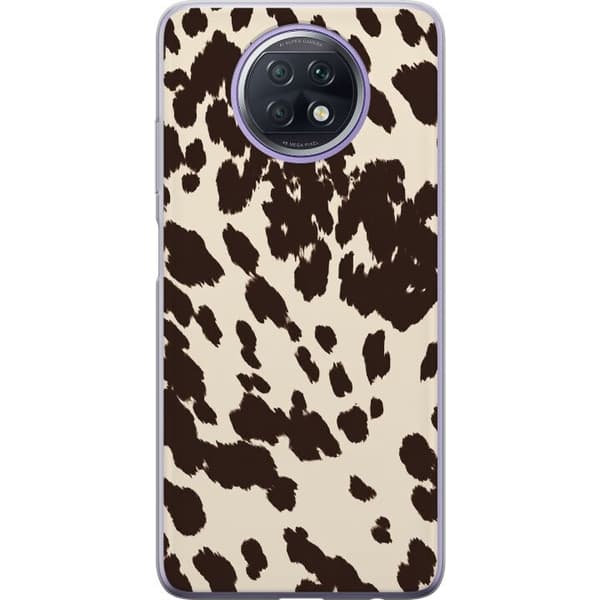 Kompatibelt Mobildeksel til Xiaomi Redmi Note 9T Beige dyreflekker beige