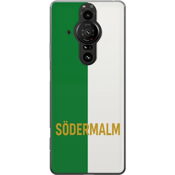 Sony Xperia Pro-I Läpinäkyvä kuori Södermalm - jalkapallo