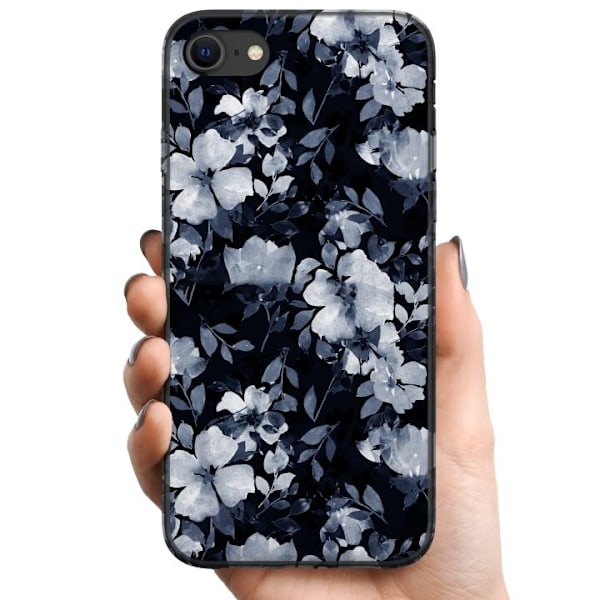 Apple iPhone SE (2020) TPU Mobildeksel Blomster