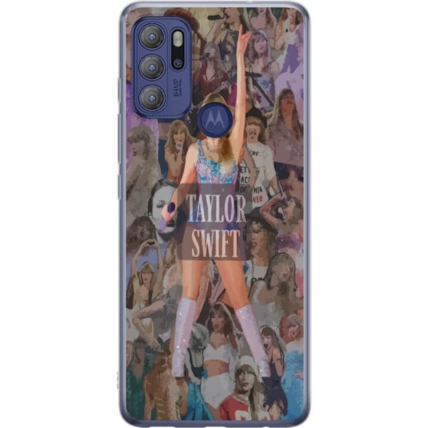 Motorola Moto G60S Gennemsigtig cover Taylor Swift