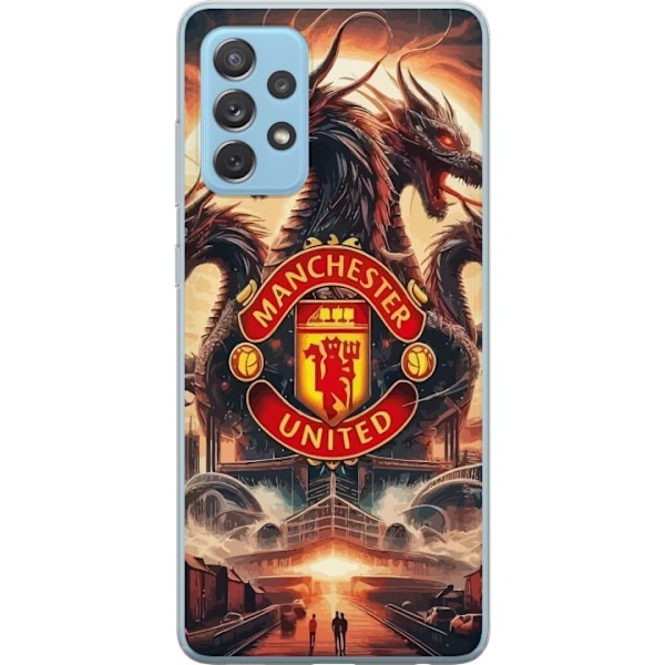 Samsung Galaxy A52 5G Gjennomsiktig deksel Manchester United