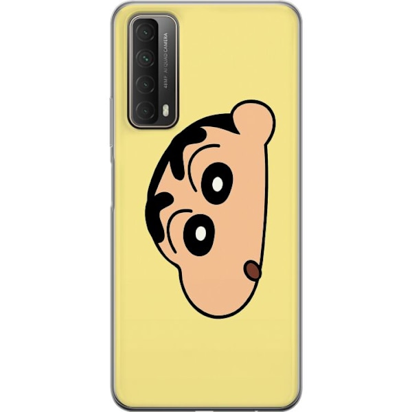 Huawei P smart 2021 Läpinäkyvä kuori Peeking Shinchan