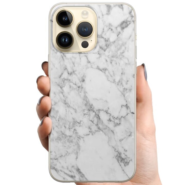 Apple iPhone 15 Pro Max TPU Mobilskal Marmor