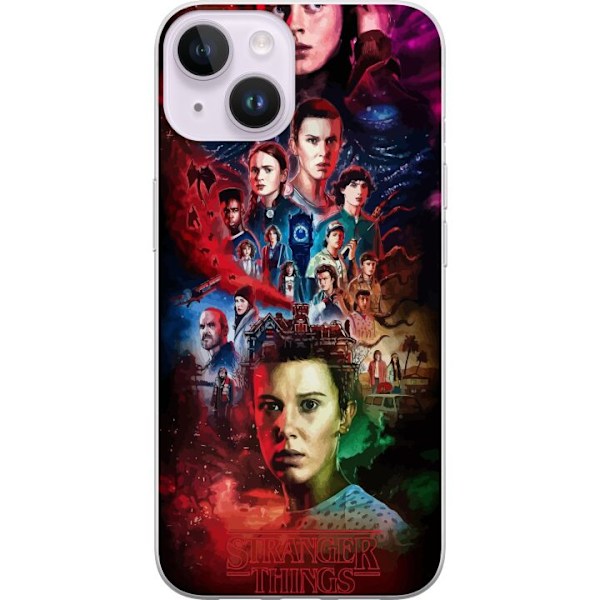 Apple iPhone 15 Plus Gjennomsiktig deksel Stranger Things