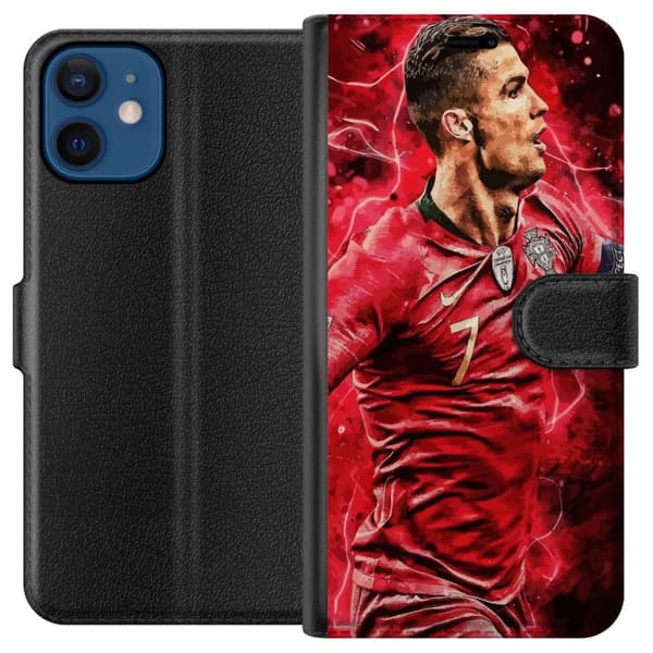 Kompatibelt Plånboksfodral till Apple iPhone 12 Cristiano Ronaldo
