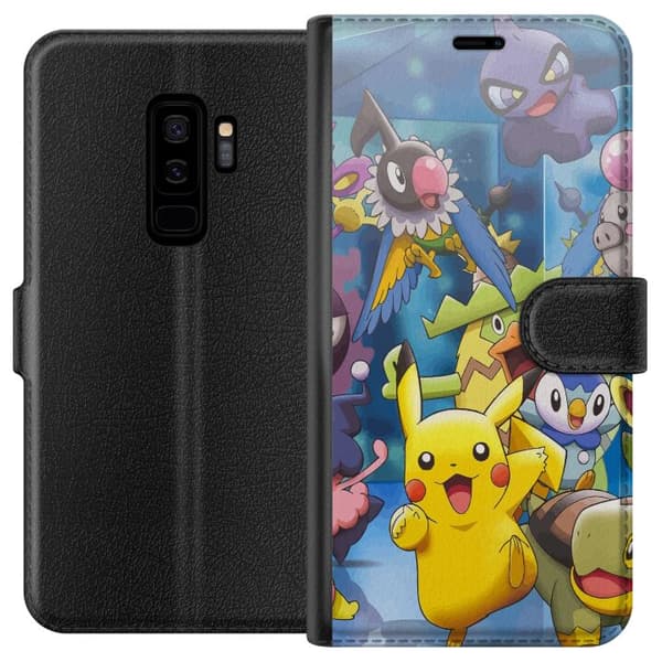 Kompatibel Tegnebogsetui til Samsung Galaxy S9+ Pokemon