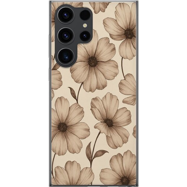 Samsung Galaxy S24 Ultra Gennemsigtig cover Pastel Rush