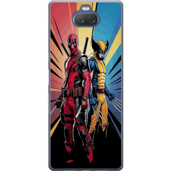 Sony Xperia 10 Plus Gennemsigtig cover Wolverine