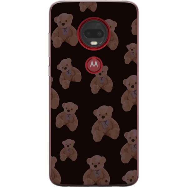Motorola Moto G7 Plus Gennemsigtig cover En bjørn flere bjør