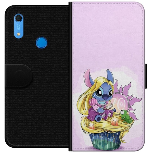 Huawei Y6s (2019) Tegnebogsetui Stitch Prinsesse