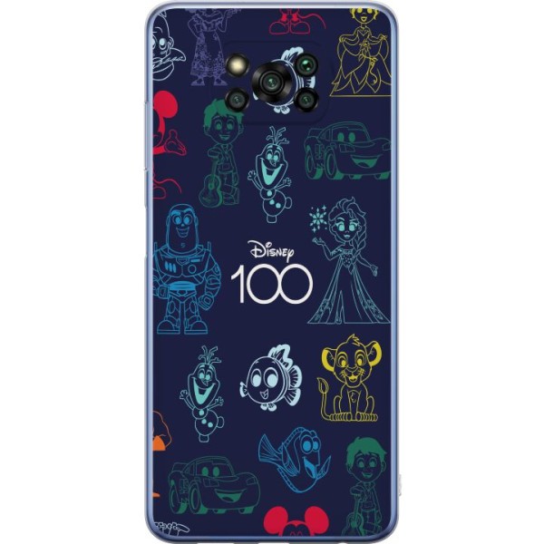 Xiaomi Poco X3 Pro Gennemsigtig cover Disney 100