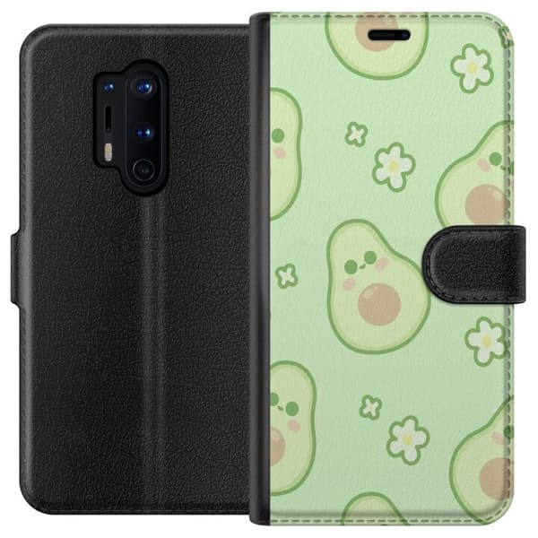 Kompatibel Tegnebogsetui til OnePlus 8 Pro Avocado Sød