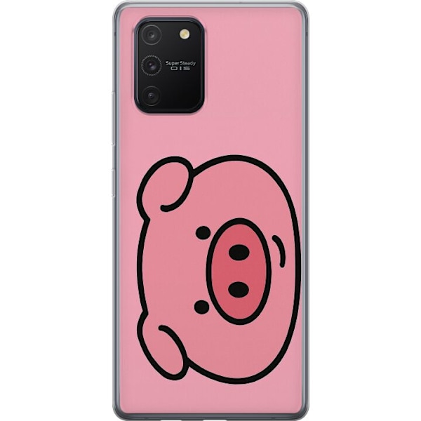 Samsung Galaxy S10 Lite Gjennomsiktig deksel Kawaii Piggy