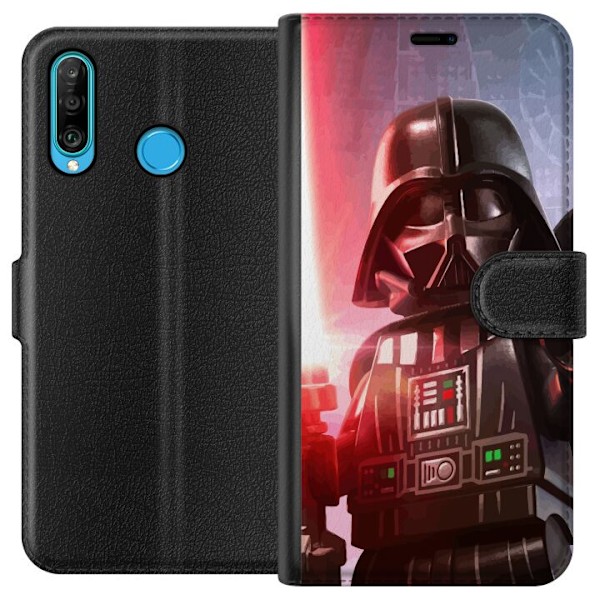 Huawei P30 lite Tegnebogsetui Darth Vader