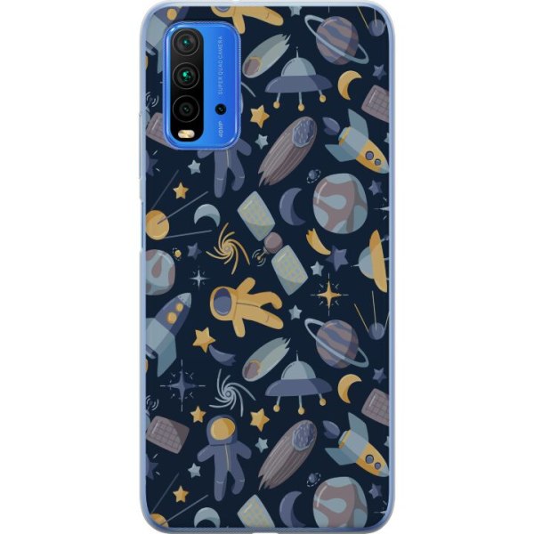 Xiaomi Redmi Note 9 4G Gennemsigtig cover Rummet