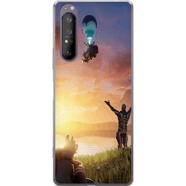 Sony Xperia 1 II Gennemsigtig cover Fortnite