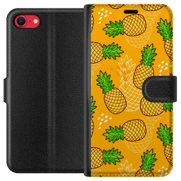 Apple iPhone 16e Lompakkokotelo Ananas