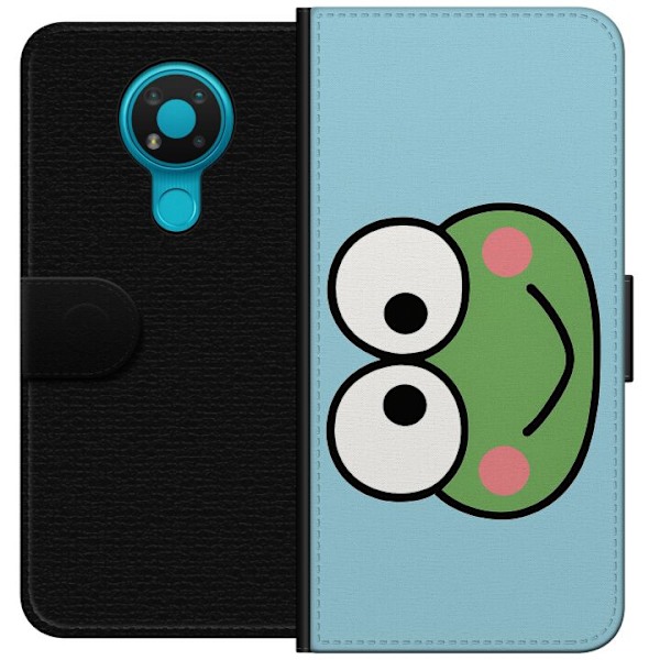 Nokia 3.4 Tegnebogsetui Keroppi Smile
